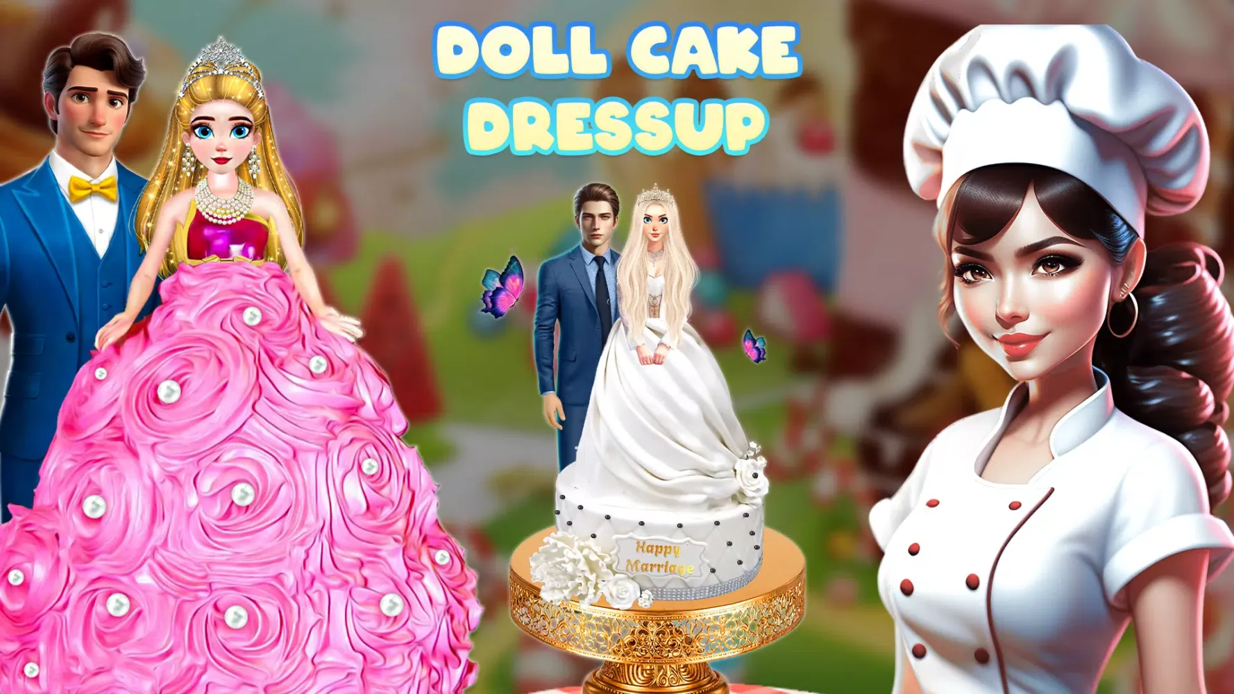 Captures d'écran de Cake Maker: Cake Baking Games