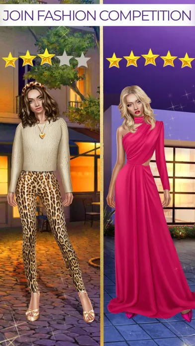 Tangkapan layar Celebrity Fashion Show Games