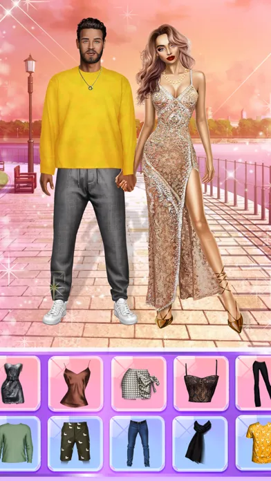 Tangkapan layar Celebrity Fashion Show Games