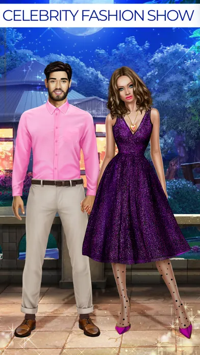 Tangkapan layar Celebrity Fashion Show Games