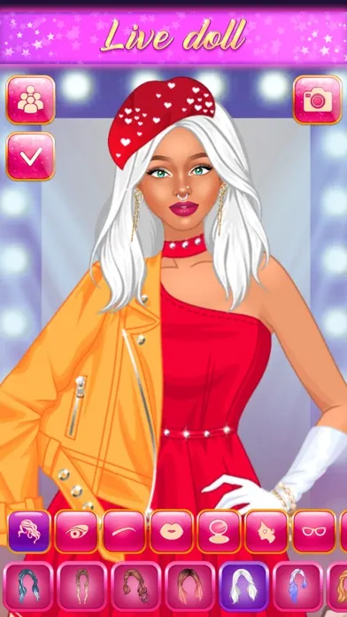 Star Doll Dress Up: Girl Games スクリーンショット