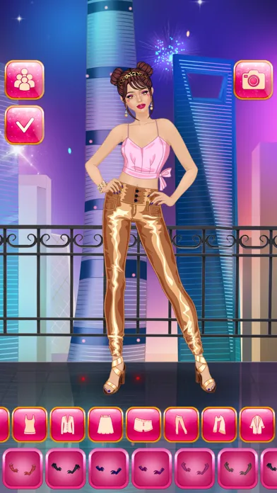 Star Doll Dress Up: Girl Games スクリーンショット