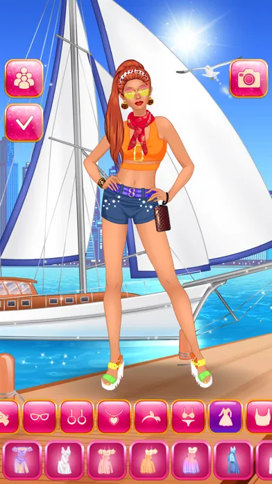 Star Doll Dress Up: Girl Games スクリーンショット