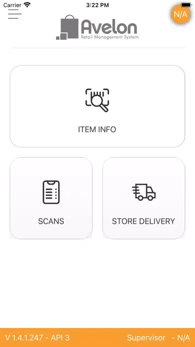 Capturas de tela do Avelon InStore App