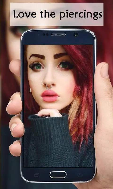 Capturas de tela do Beauty Piercing Editor
