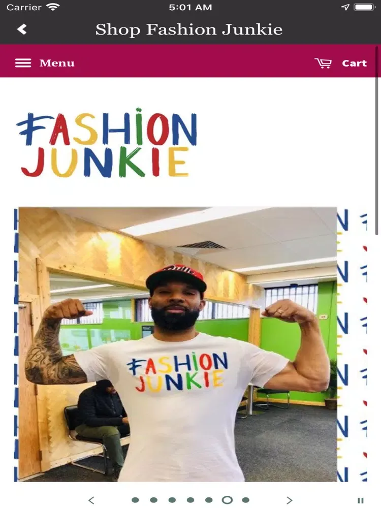 Captures d'écran de Fashion Junkie USA iPad 