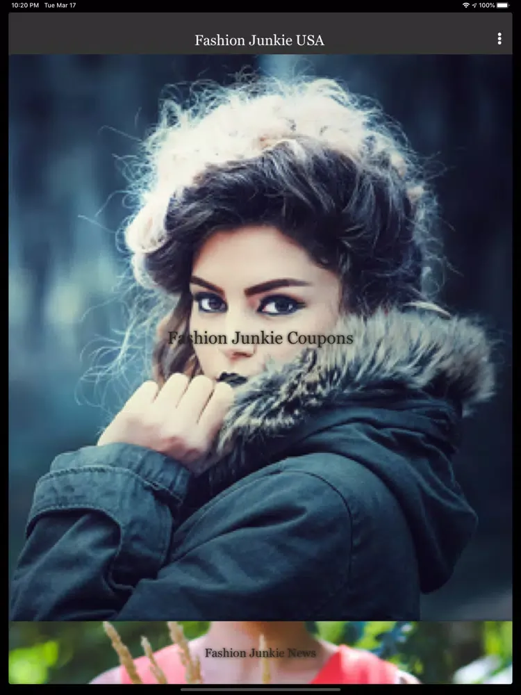 Captures d'écran de Fashion Junkie USA iPad 