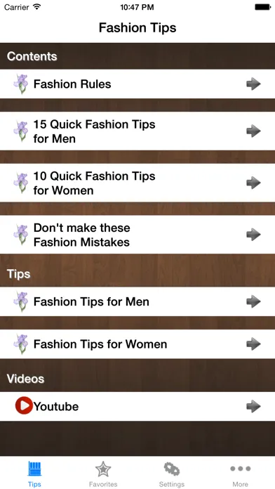Screenshot di Fashion Tips!