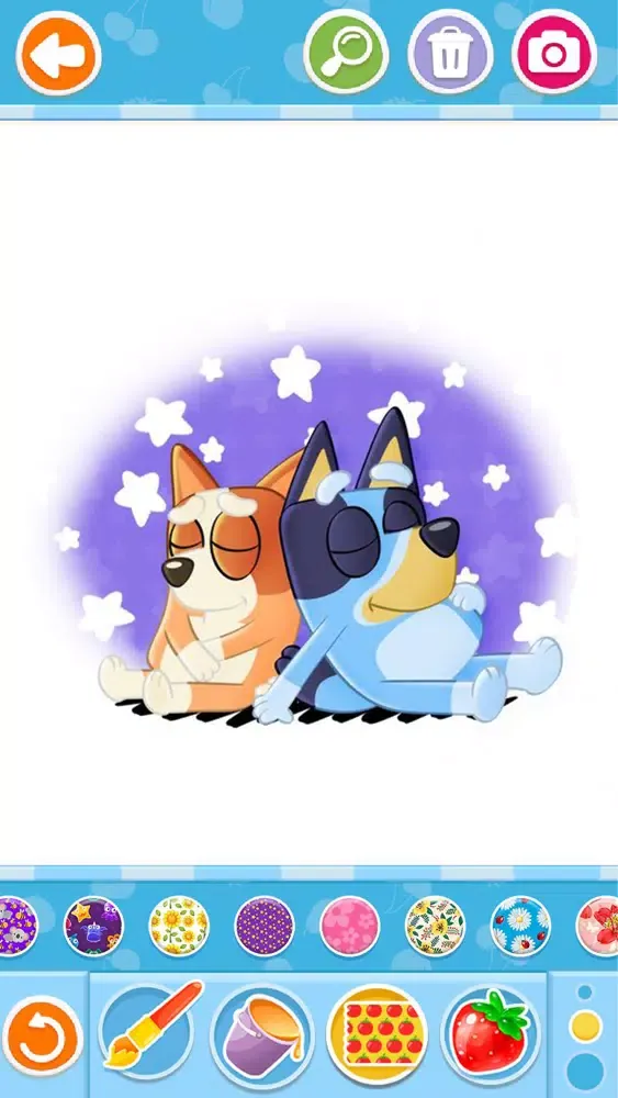 Capturas de pantalla de Bluey Coloring Book