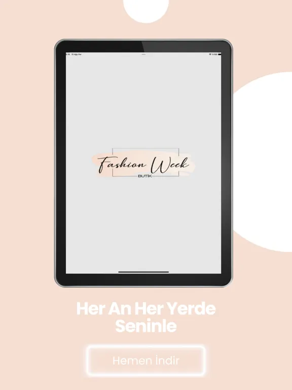 Fashion Week Butik iPad  스크린샷