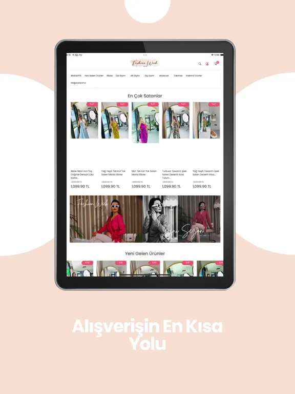 Fashion Week Butik iPad  스크린샷