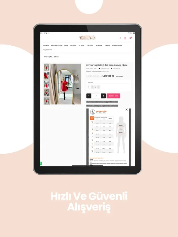 Fashion Week Butik iPad  스크린샷