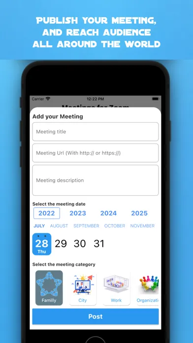 ภาพหน้าจอของ Meet Hub: Find & Join Meetings