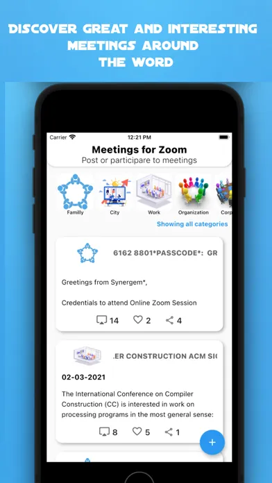 ภาพหน้าจอของ Meet Hub: Find & Join Meetings