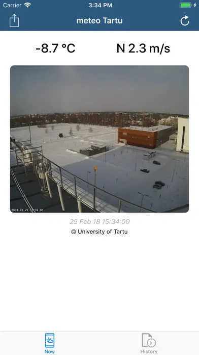 meteo Tartu Ekran Görüntüleri