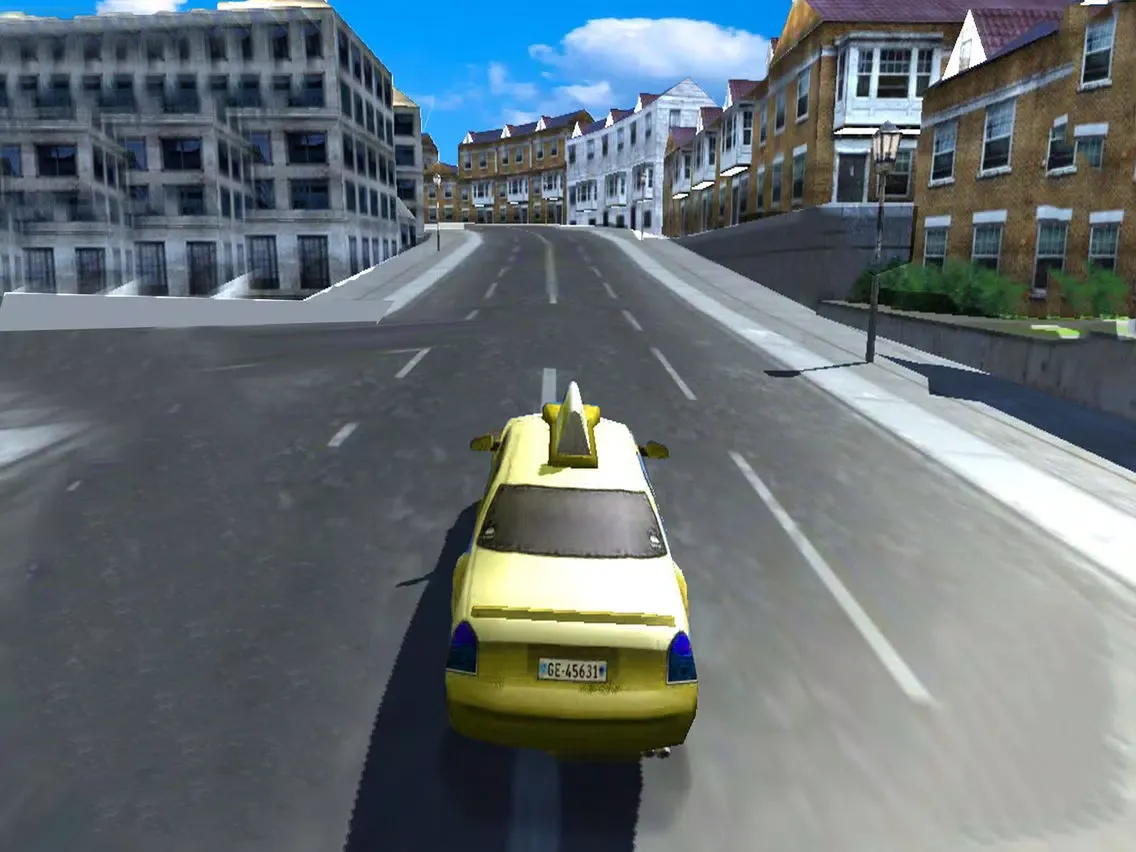 تصاویر Fast City Taxi Drive : Stunt Turbo Car Racing 2017 iPad 
