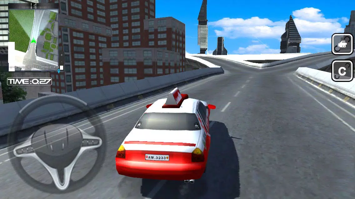 Fast City Taxi Drive : Stunt Turbo Car Racing 2017 Screenshots