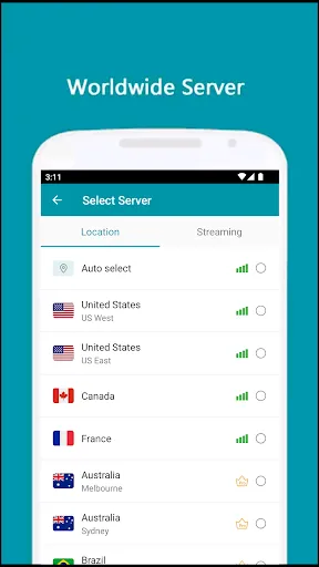 Captures d'écran de Thunder VPN - Fast, Safe VPN