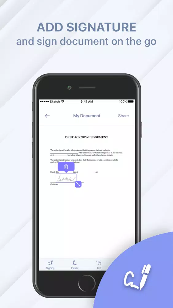 Capturas de tela do FastSign: Doc Fill & Sign