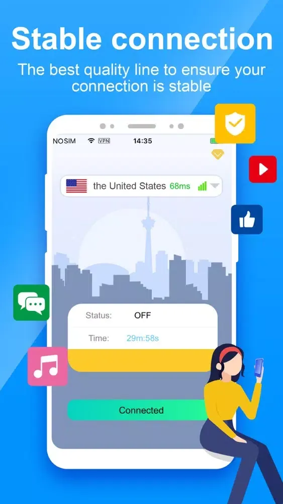 تصاویر Fast VPN Proxy - Unlimited VPN