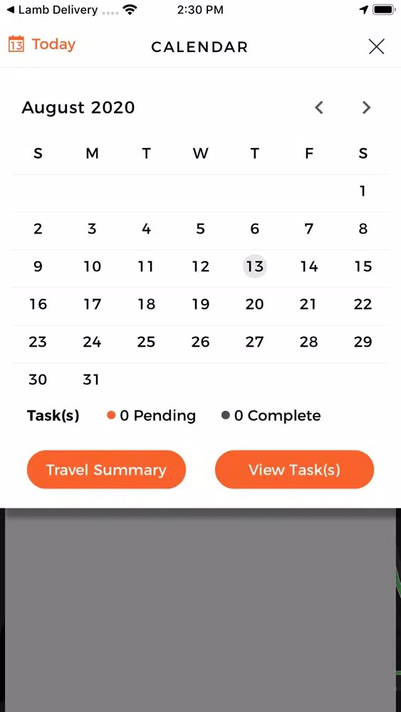Tangkapan layar Fast 4 Cargo Agent