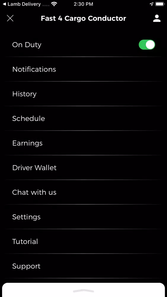 Tangkapan layar Fast 4 Cargo Agent