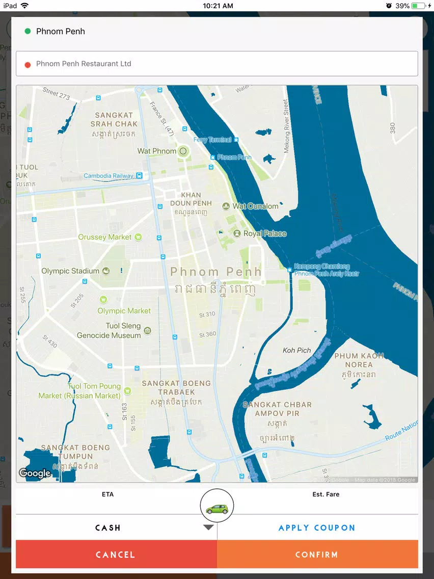 تصاویر FastApp Taxi iPad 