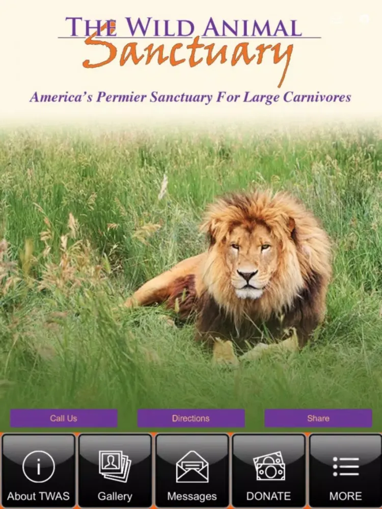 The Wild Animal Sanctuary iPad  スクリーンショット