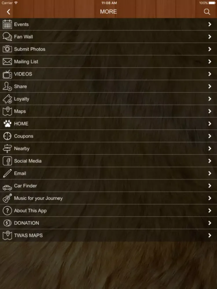 The Wild Animal Sanctuary iPad  スクリーンショット