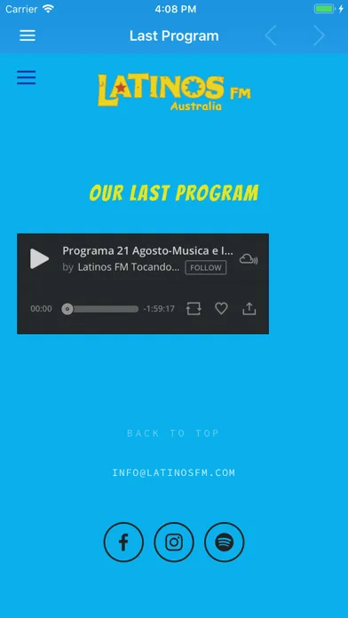 Latinos FM Screenshots