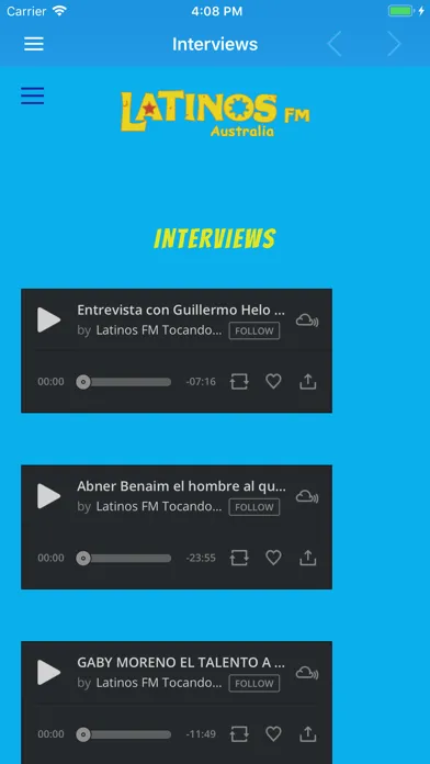 Latinos FM Screenshots