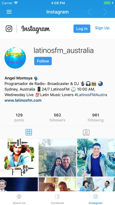 Latinos FM Screenshots