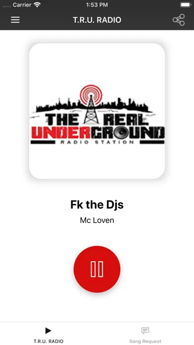 The Real Underground Radio スクリーンショット