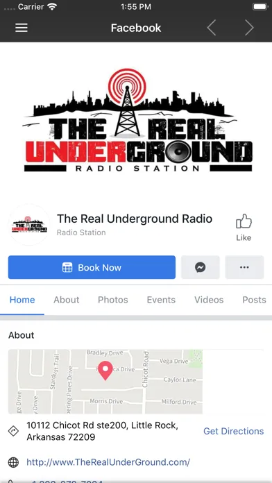 The Real Underground Radio スクリーンショット