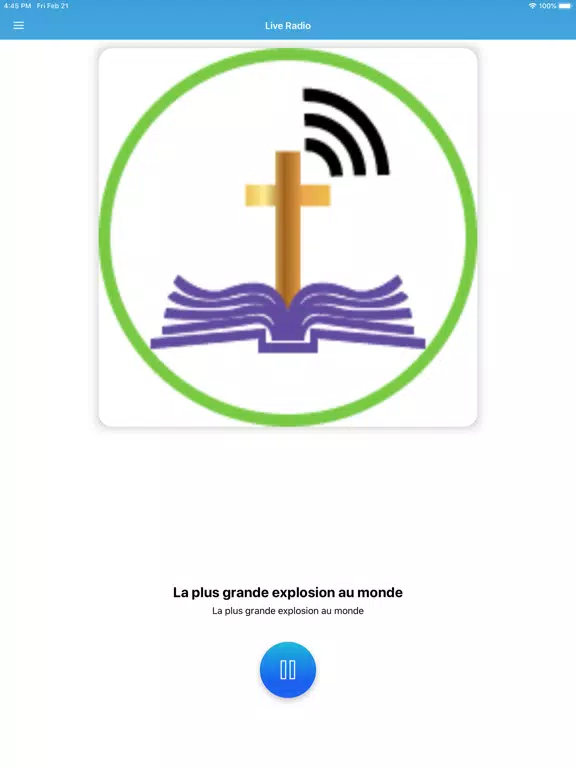 Tangkapan layar Echo de la Verite iPad 