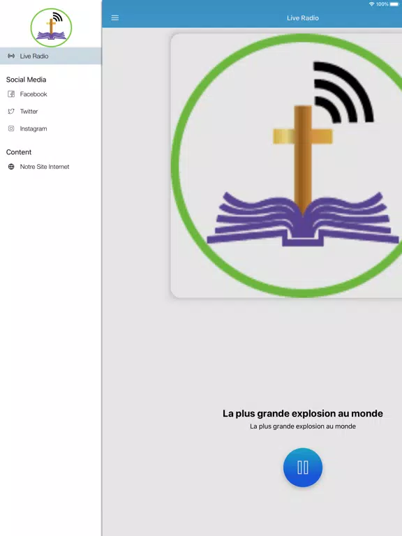 Tangkapan layar Echo de la Verite iPad 