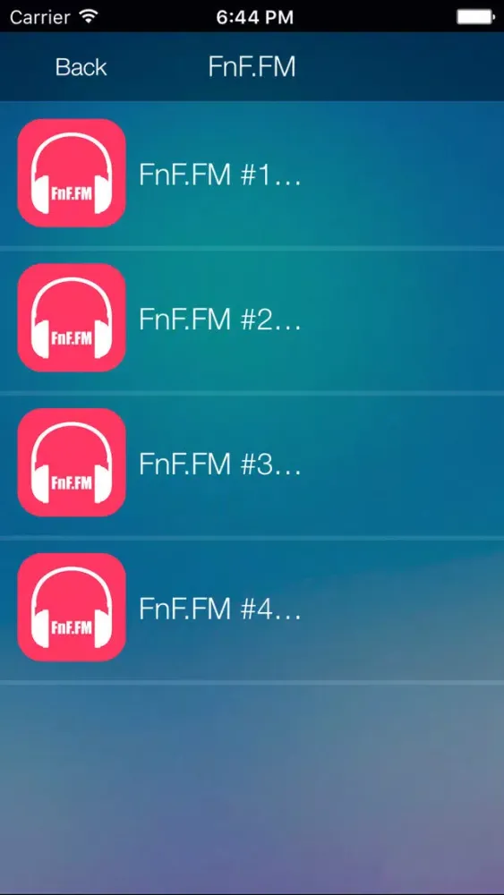 FnF.fm Ekran Görüntüleri