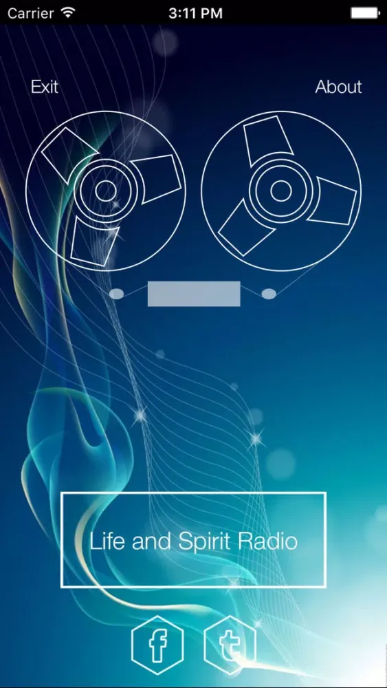 Screenshot di Life and Spirit Radio
