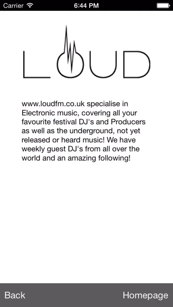 LoudFM Screenshots