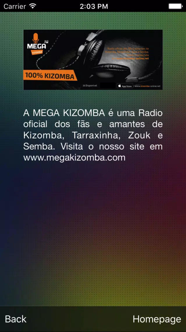 Mega Kizomba ( Maputo ) سکرین شاٹس