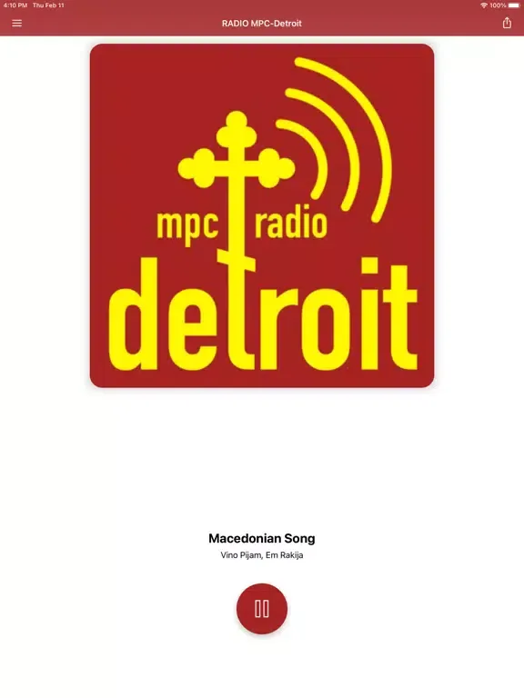Capturas de pantalla de Radio MPC-Detroit iPad 