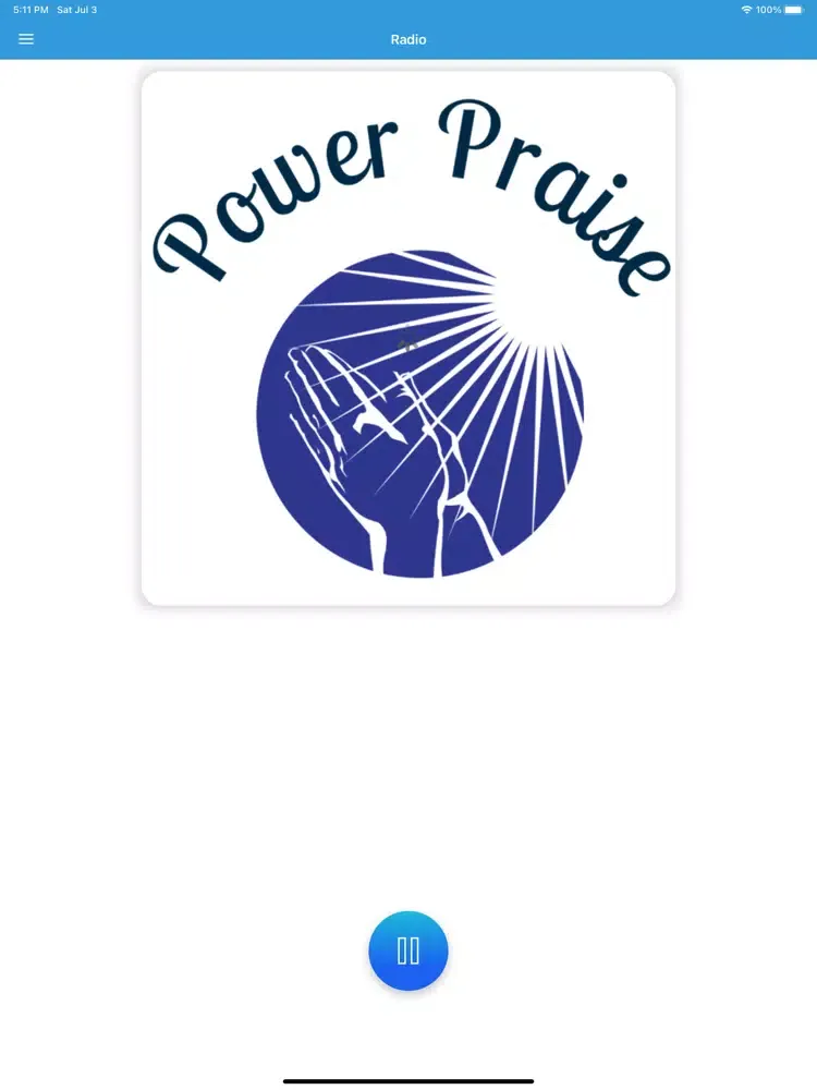 Power Praise Radio iPad  スクリーンショット