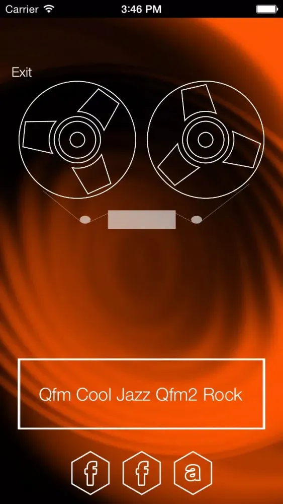 Capturas de pantalla de Qfm Cool Jazz / Qfm2 Rock