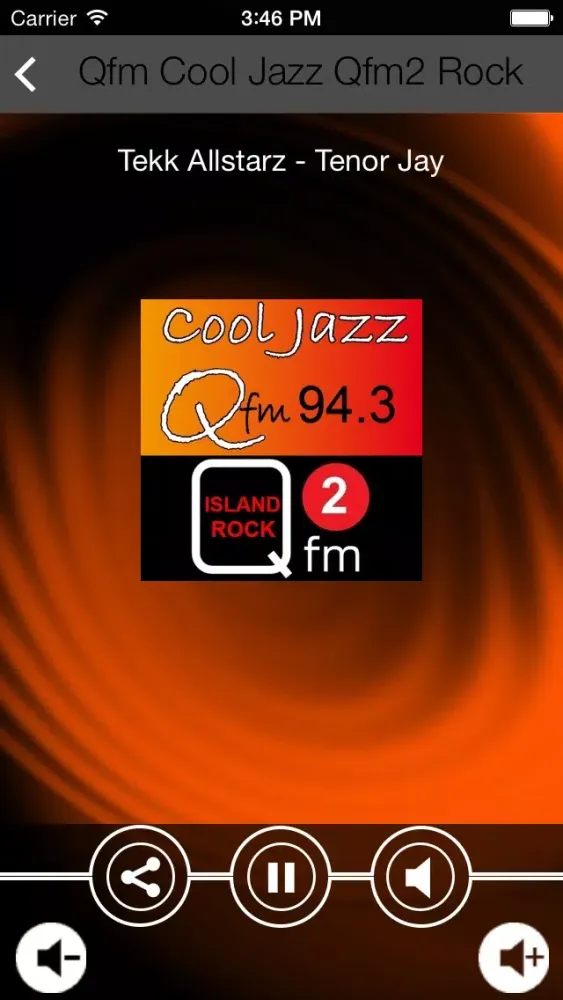 Capturas de pantalla de Qfm Cool Jazz / Qfm2 Rock