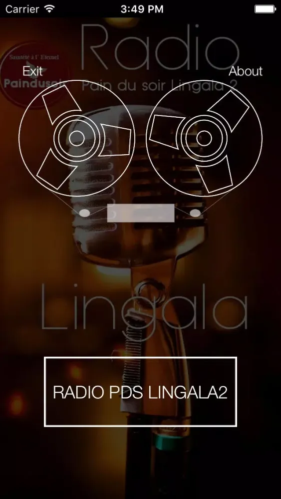 Ảnh chụp màn hình của RADIO PDS LINGALA2