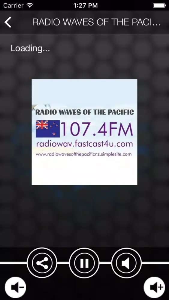 Capturas de pantalla de RADIO WAVES OF THE PACIFIC 107.4 FM