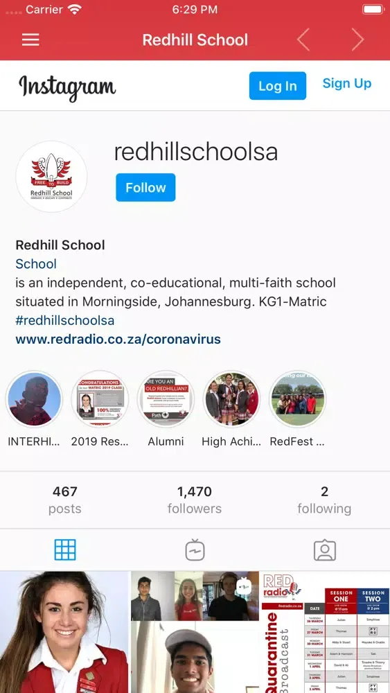 RedRadio Redhill 스크린샷
