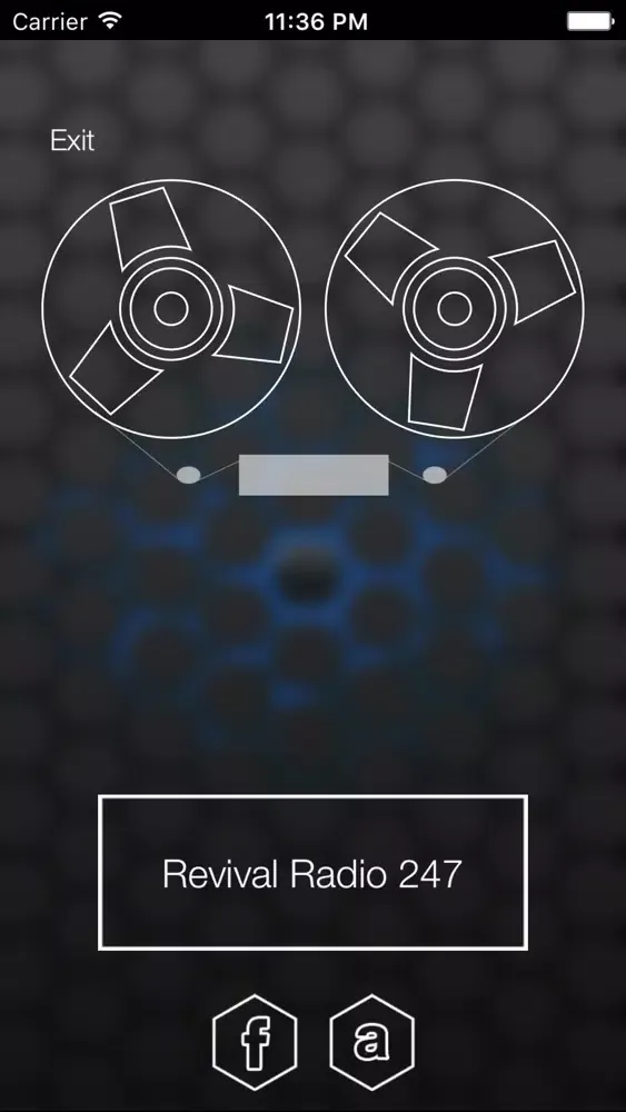 Tangkapan skrin Revival Radio 247