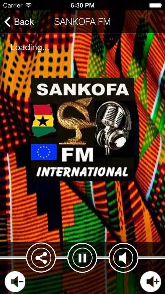SANKOFA FM (INTERNATIONAL) স্ক্রিনশট