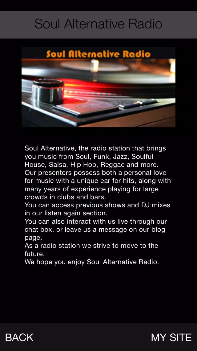 Soul Alternative Radio Ekran Görüntüleri